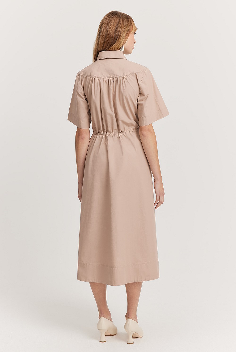 Tie Waist Midi Dress