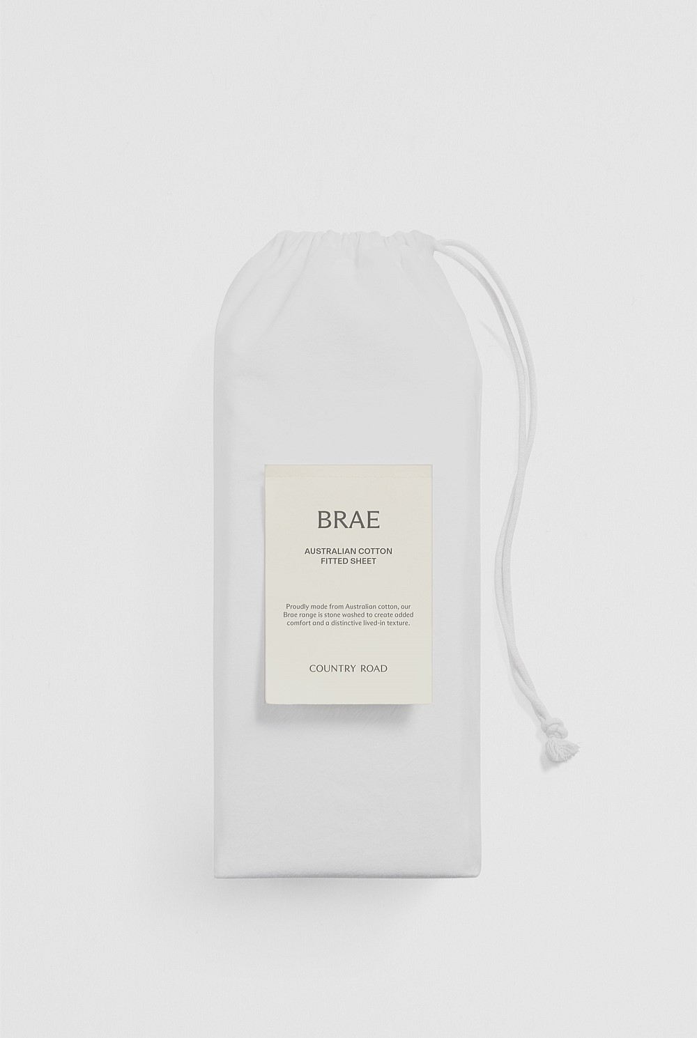 Brae Australian Cotton Queen Fitted Sheet
