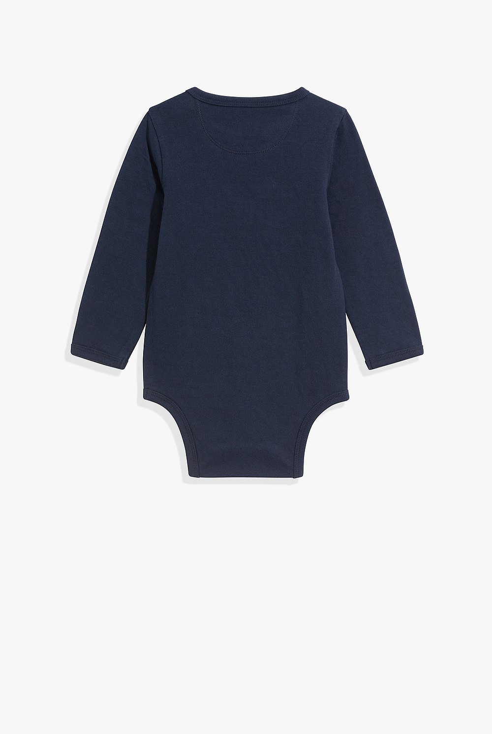 Unisex Organically Grown Cotton Heritage Long Sleeve Bodysuit