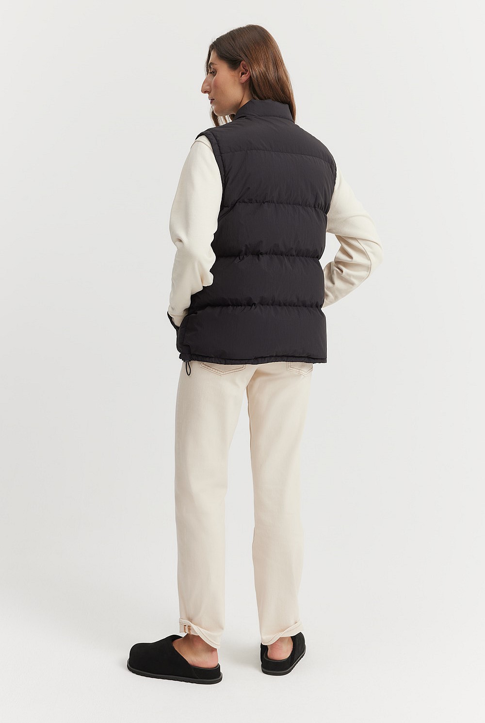 Relaxed Recycled Puffer Vest
