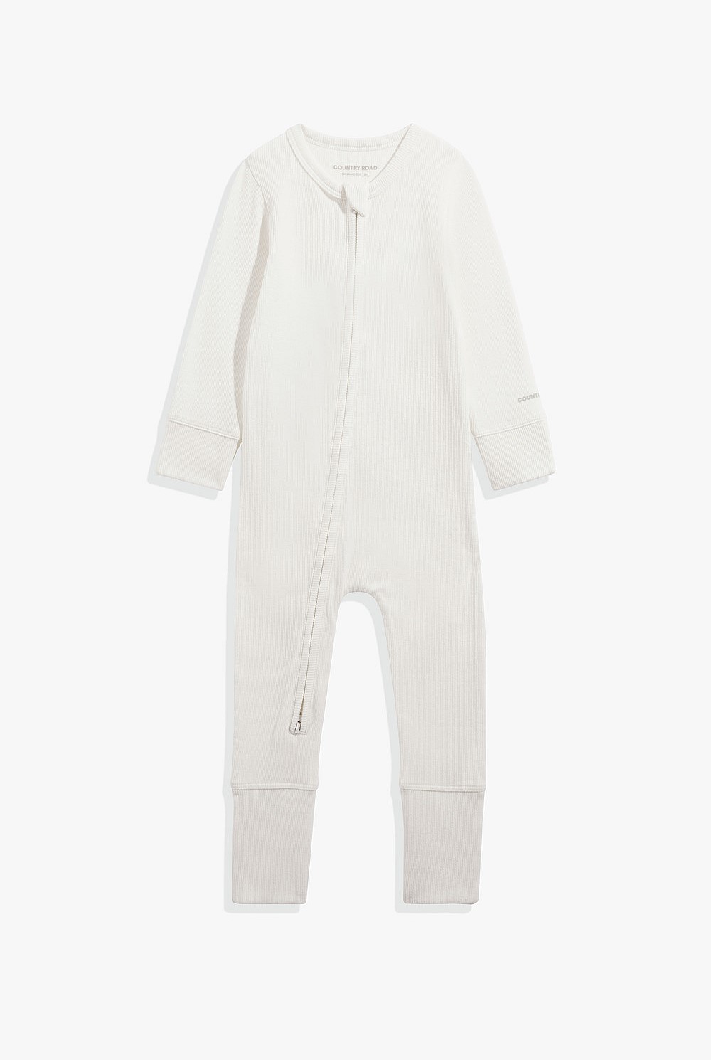 Organically Grown Cotton Rib Jumpsuit