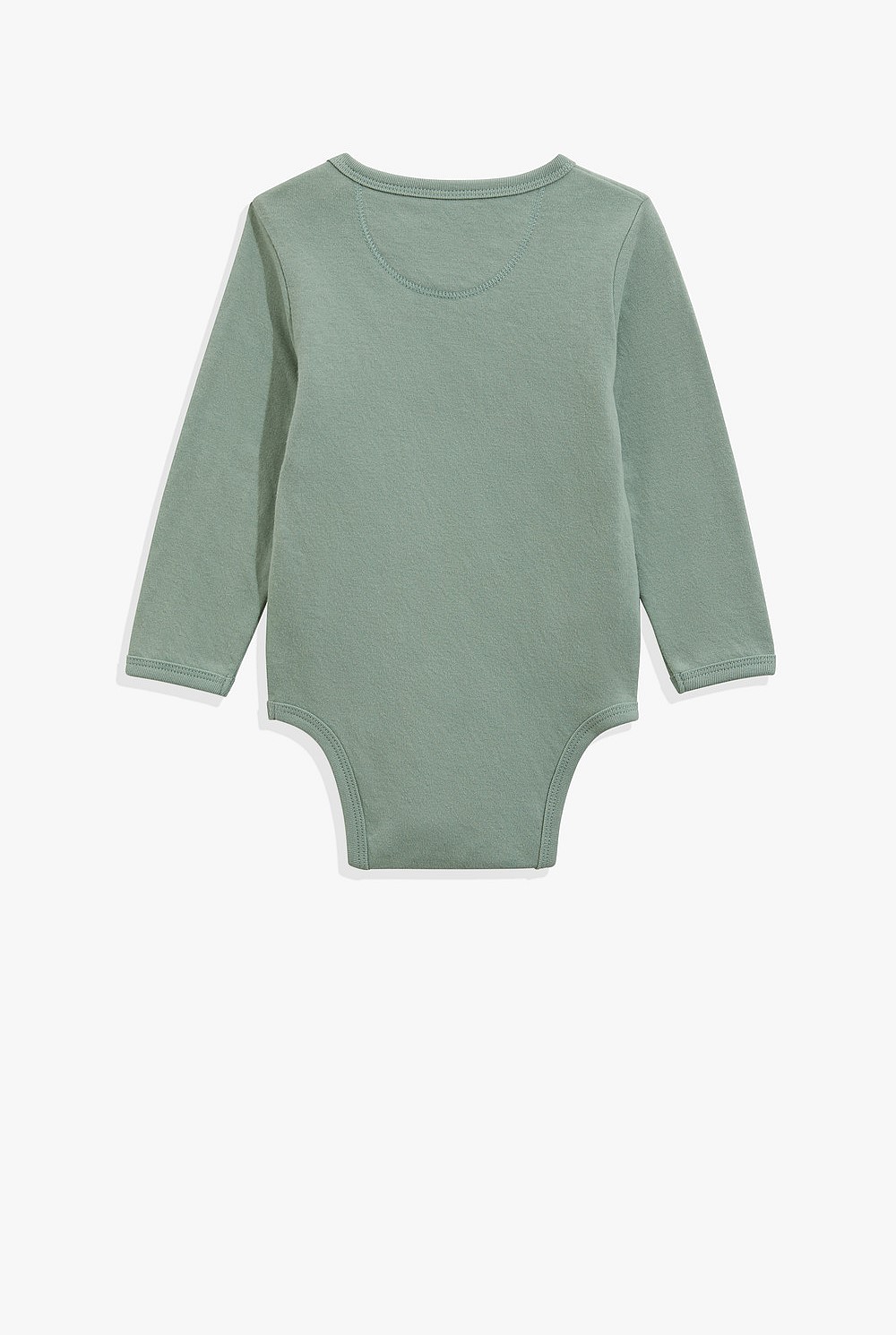 Unisex Organically Grown Cotton Heritage Long Sleeve Bodysuit