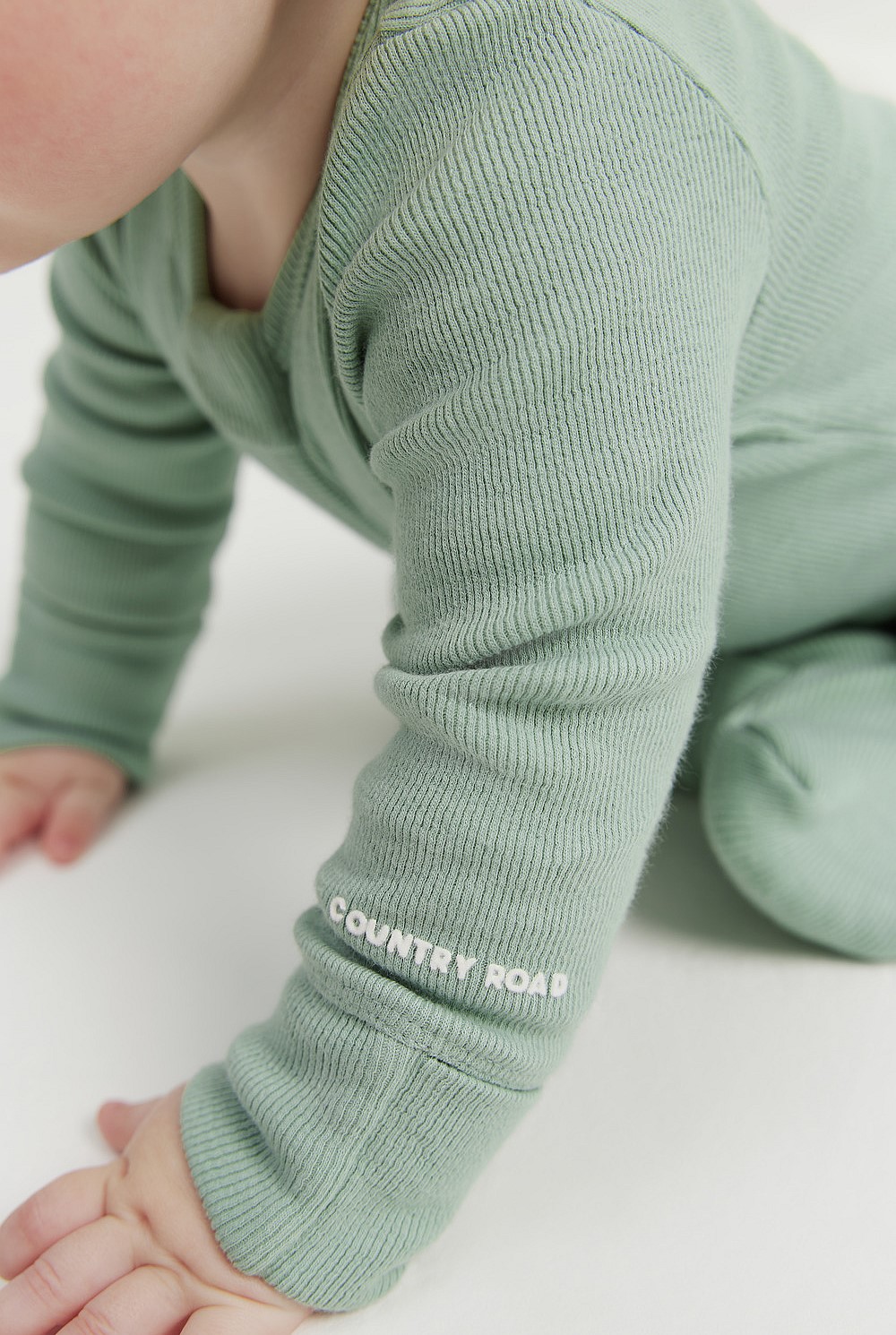 Organically Grown Cotton Rib Jumpsuit
