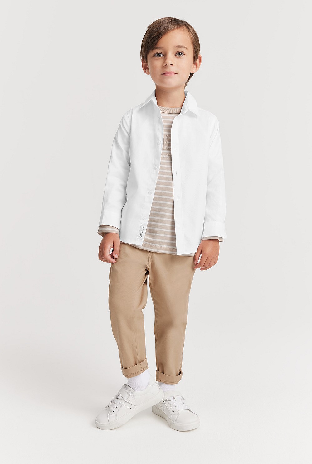 Cotton Long Sleeve Heritage T-Shirt