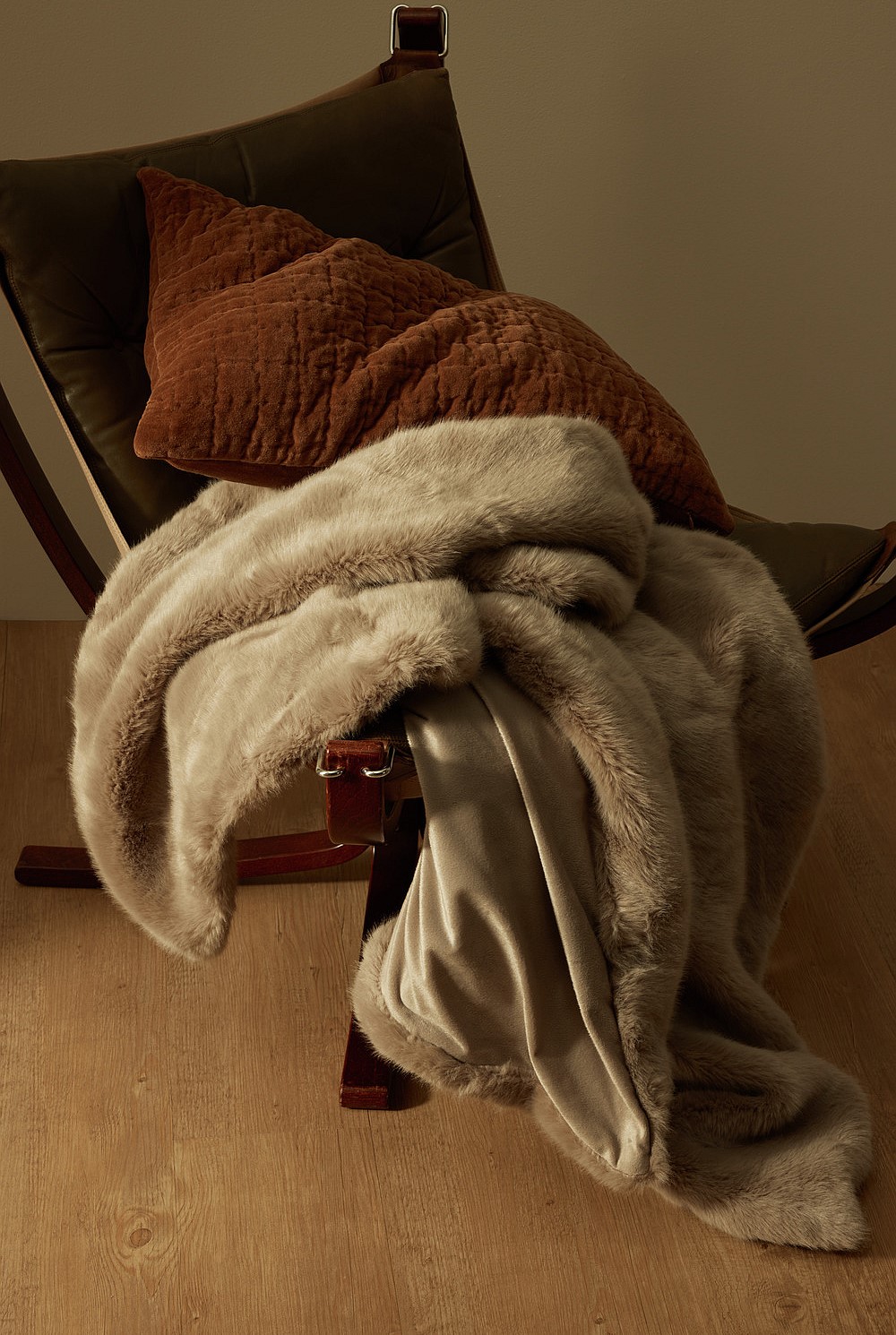 Loui Faux Fur Throw