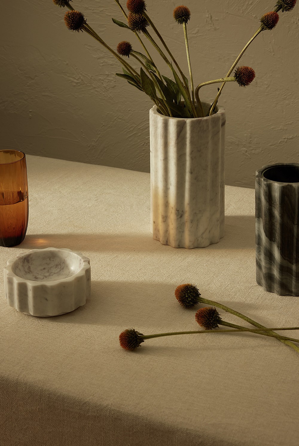 Preston Large Marble Vase