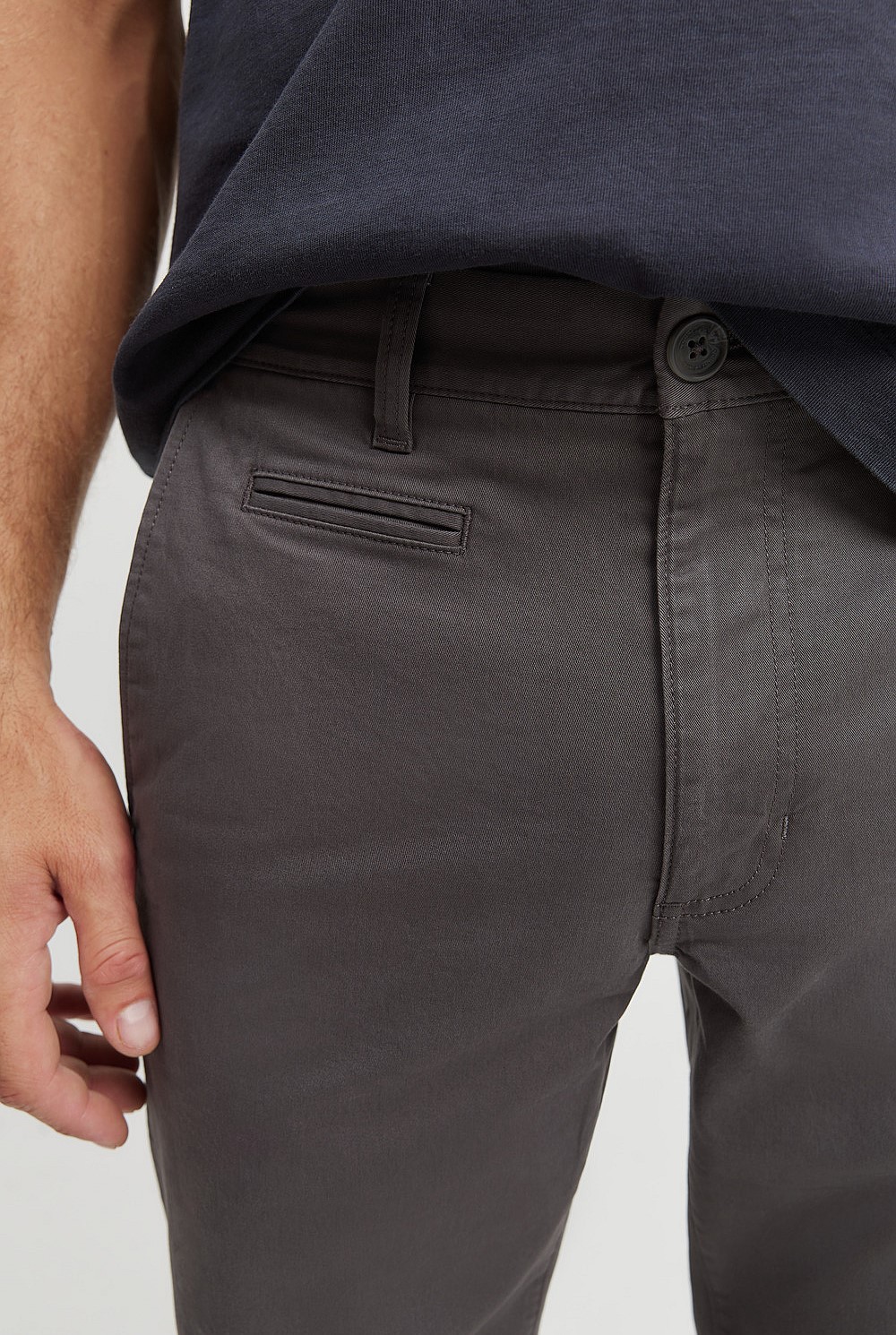 Verified Australian Cotton Standard Fit Stretch Chino