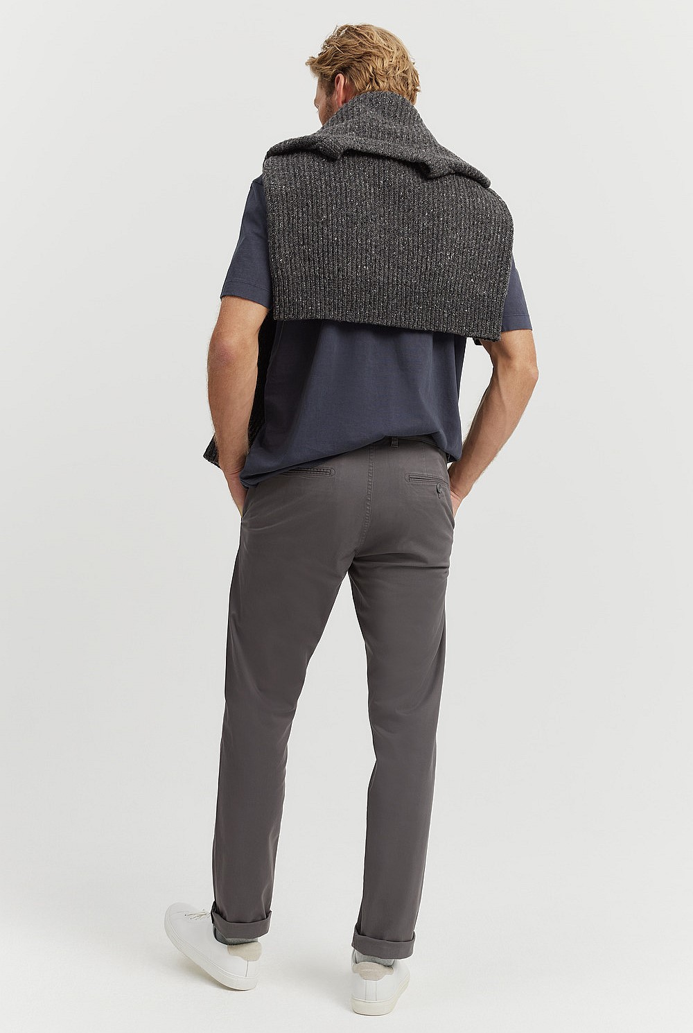 Verified Australian Cotton Standard Fit Stretch Chino