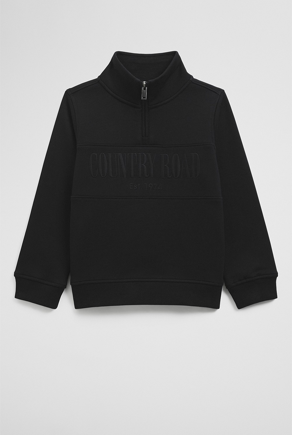 Verified Australian Cotton Heritage Half Zip Sweat