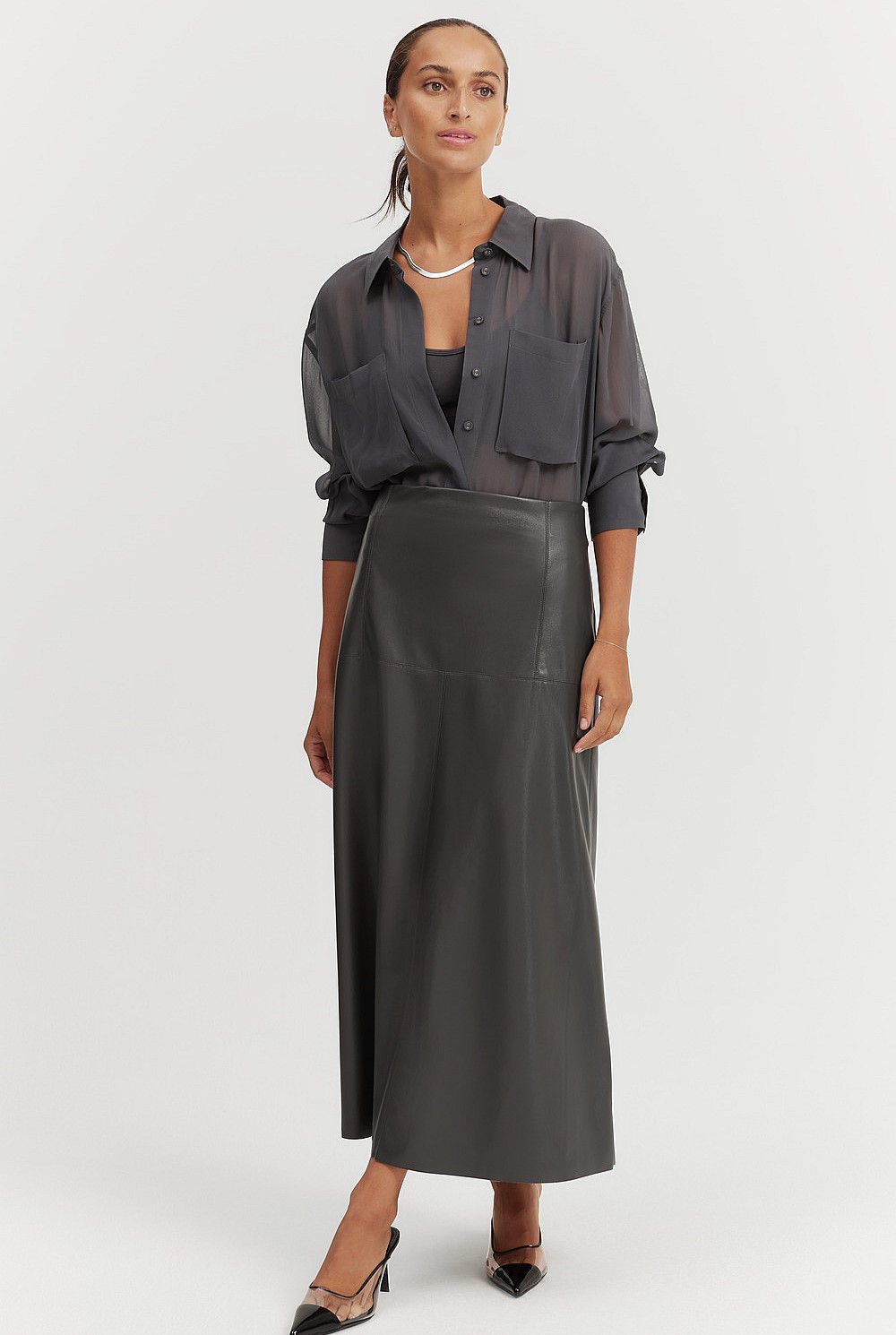 Silk Georgette Shirt