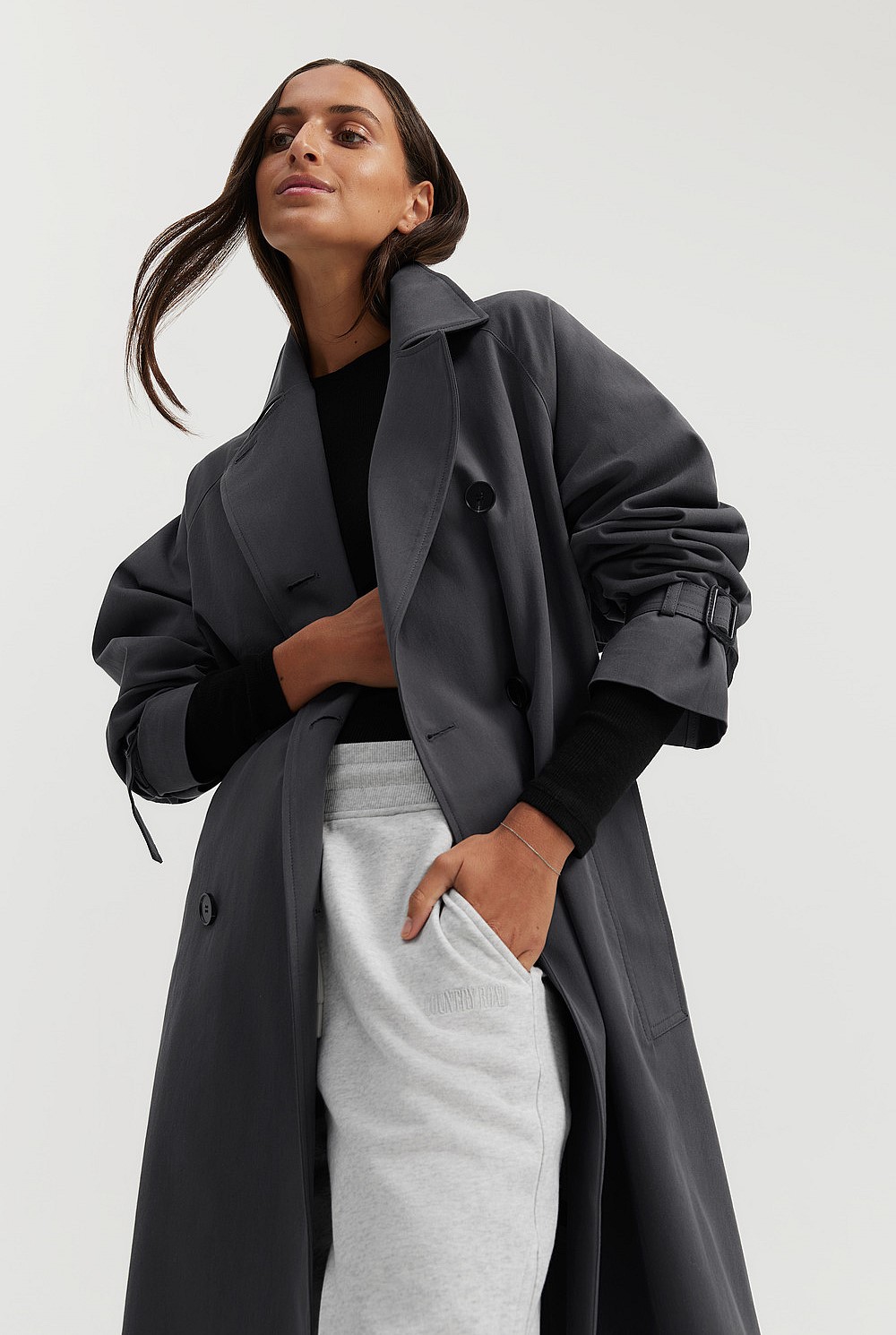 Relaxed Trench Coat