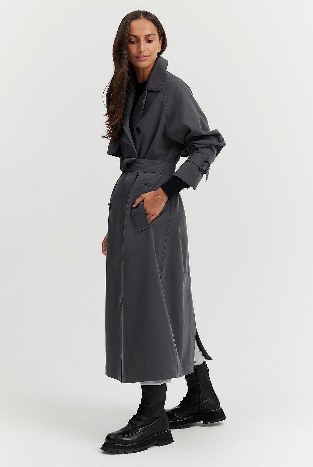 Relaxed Trench Coat