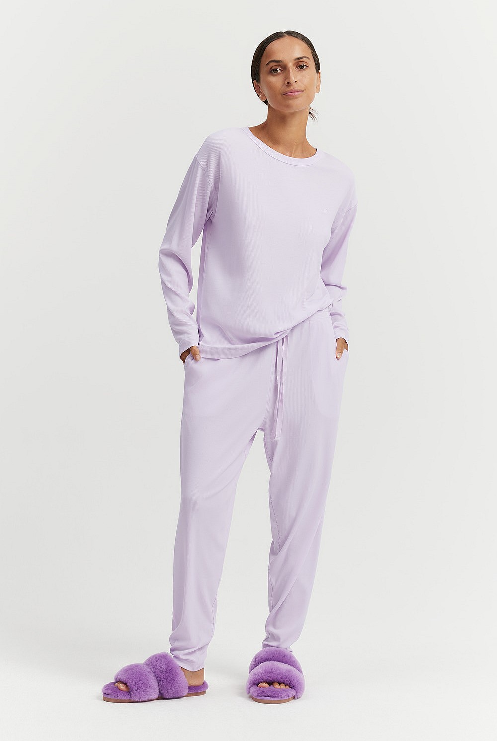 Luxe Rib Pyjama Jogger