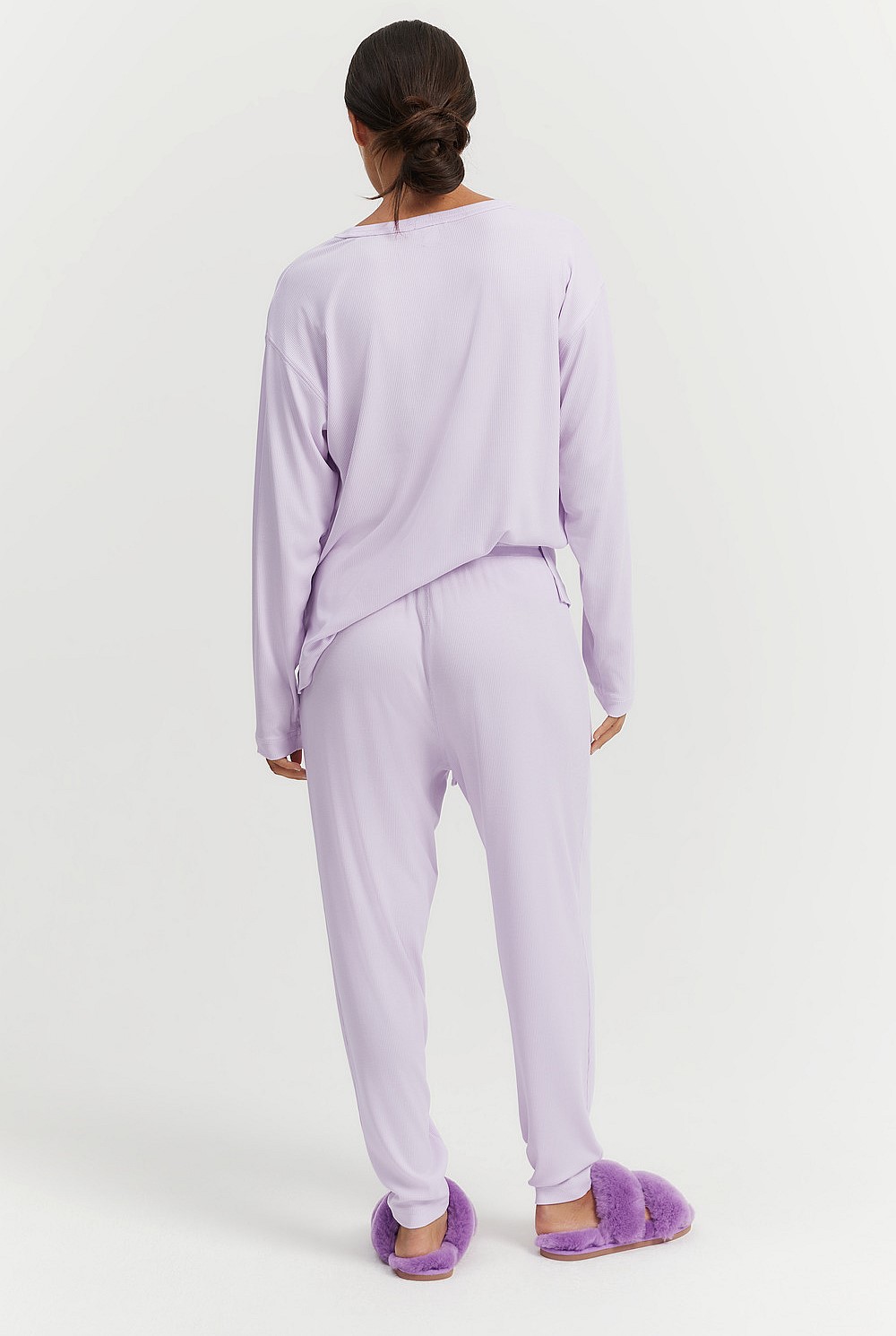 Luxe Rib Pyjama Jogger