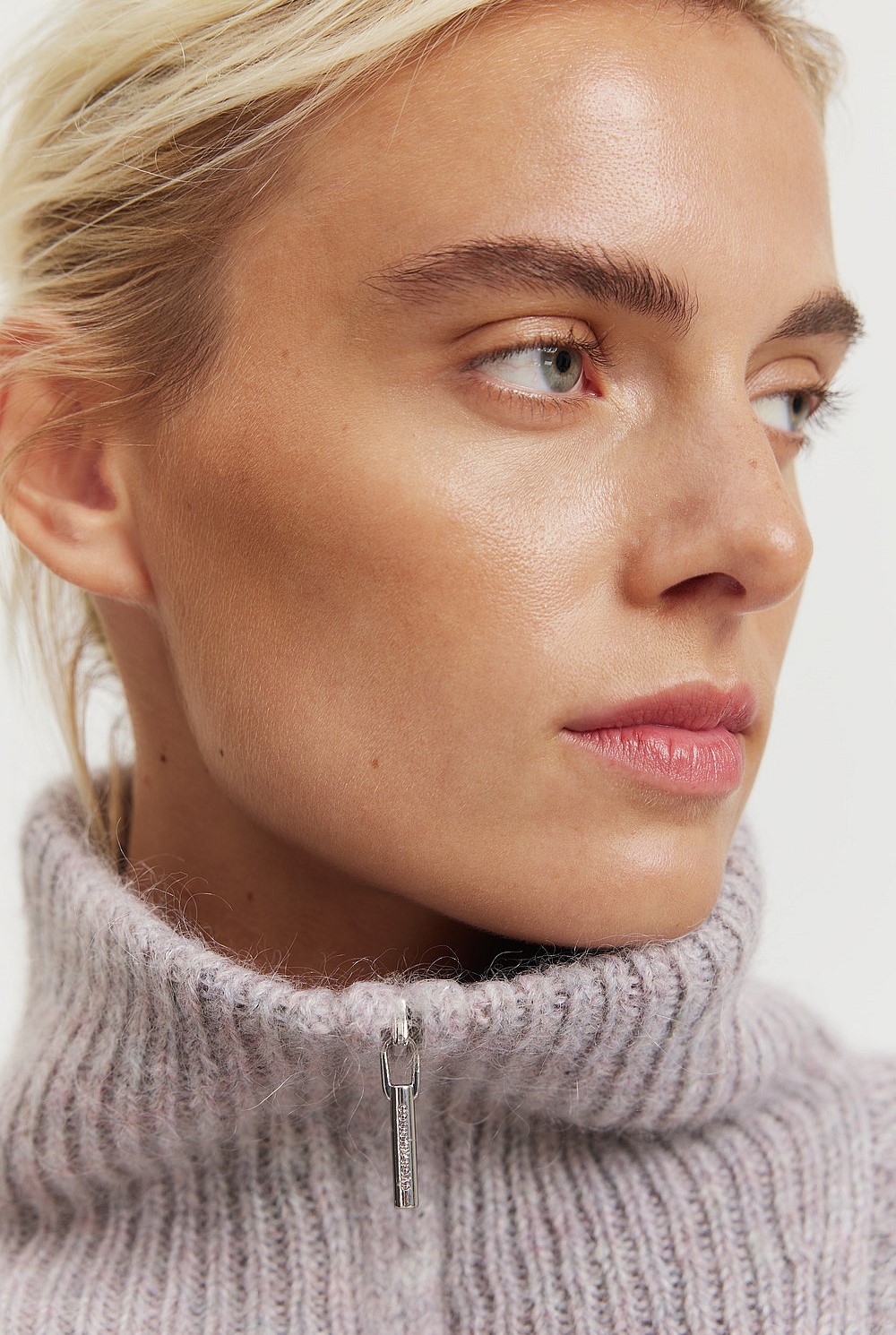 Zip Detail Knit
