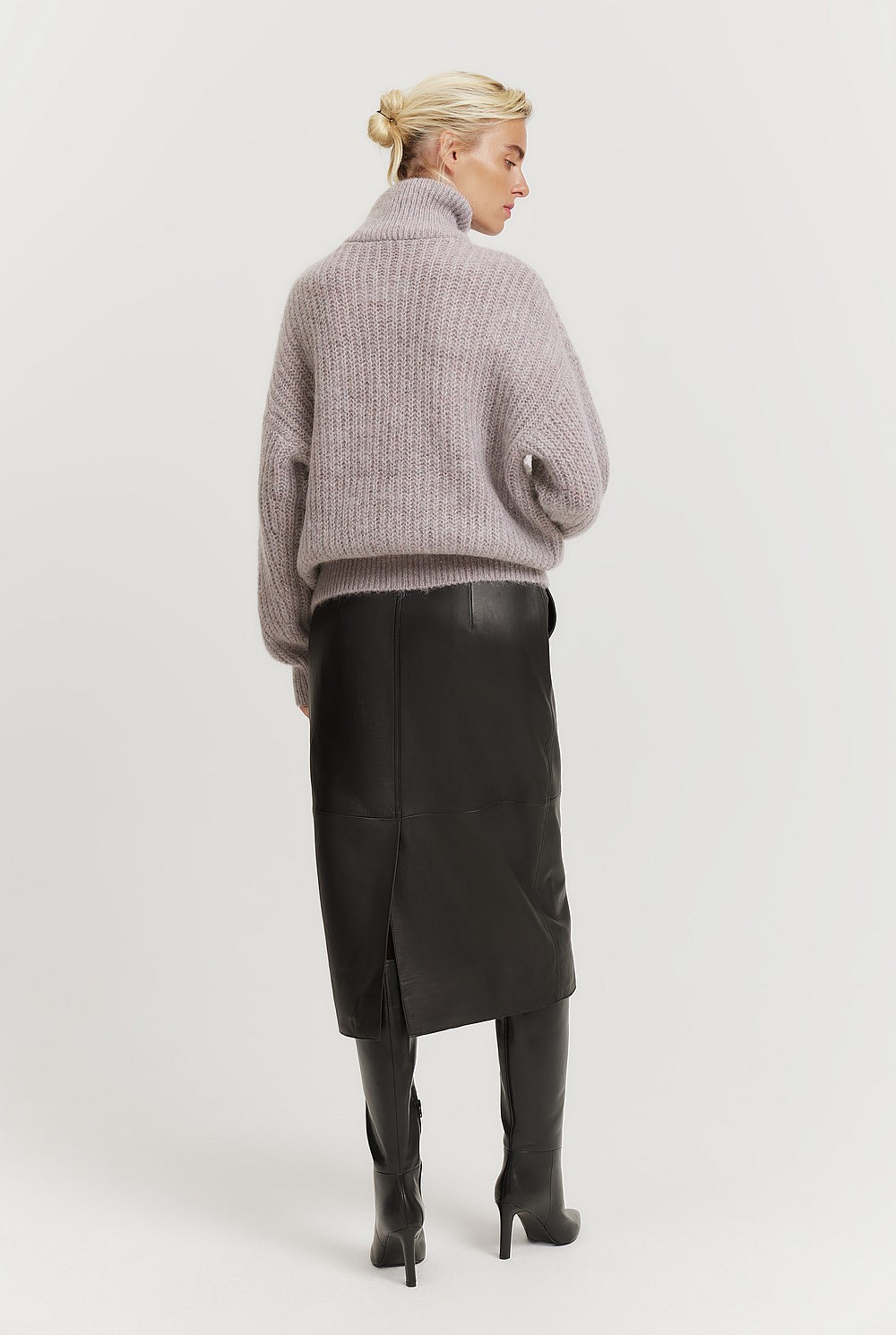 Zip Detail Knit