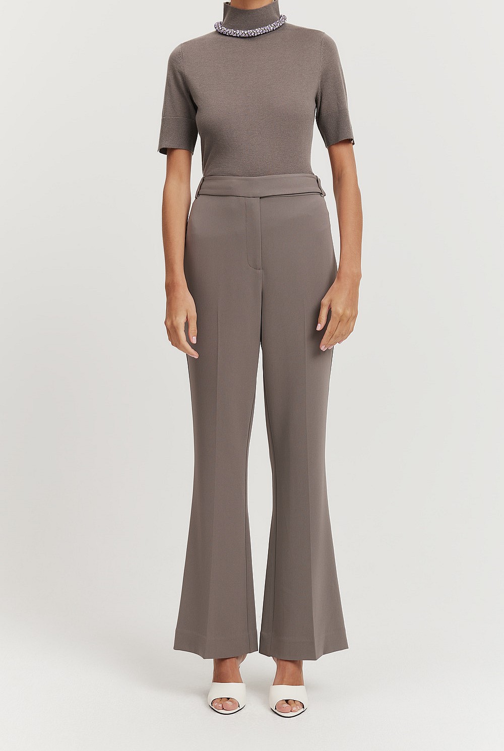 High Waist Flare Pant