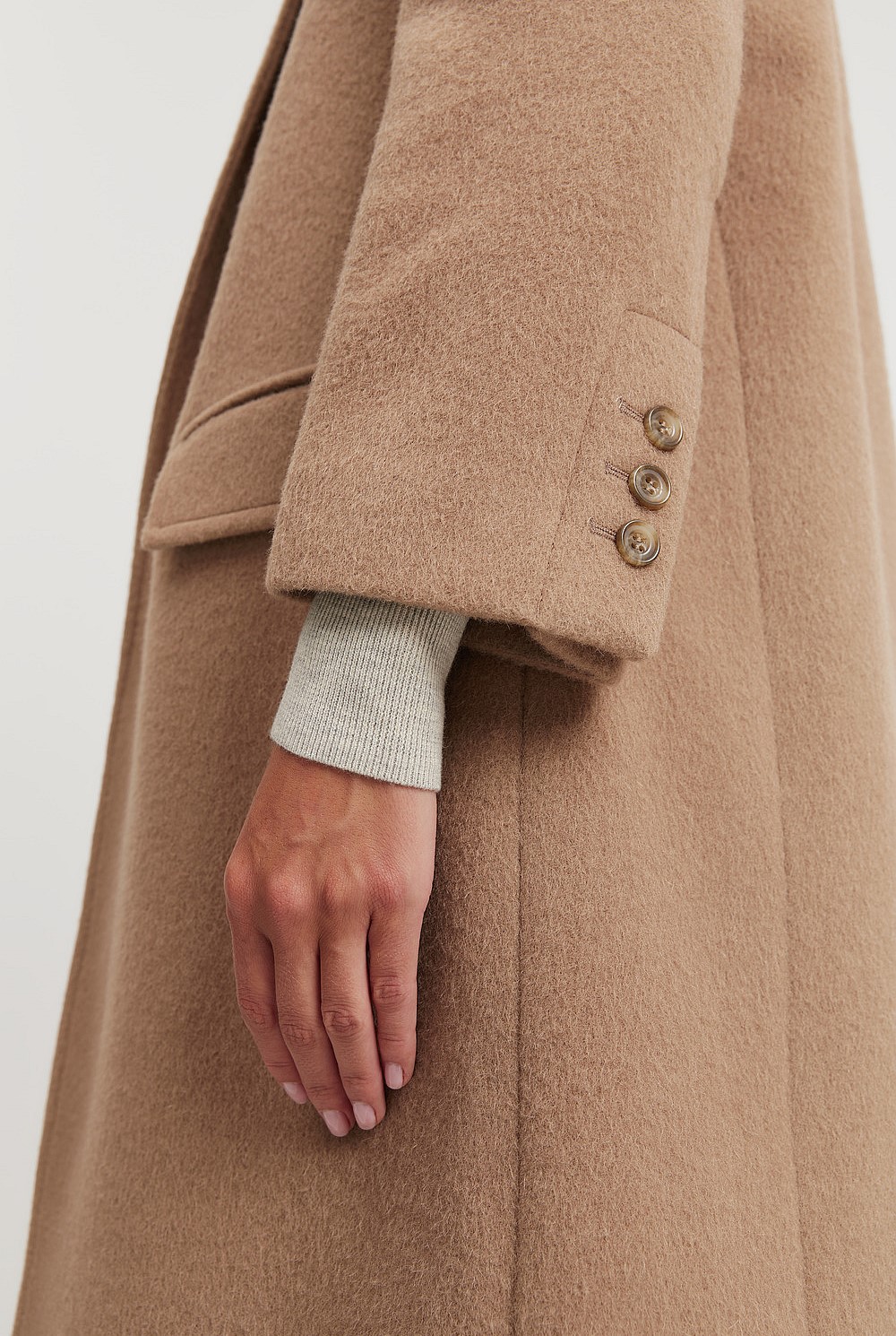 Textured Longline Coat
