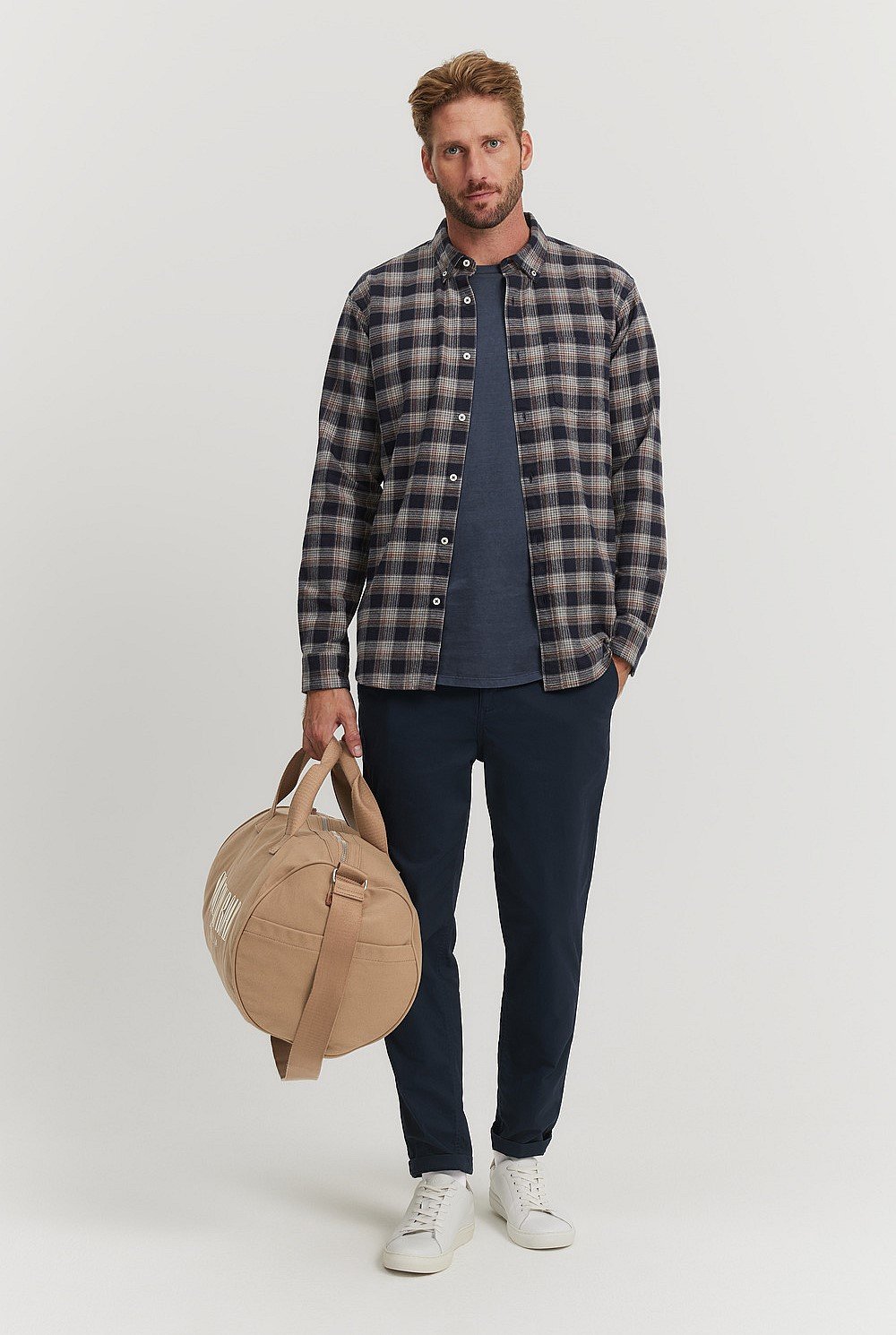 Regular Fit Flannel Check Shirt