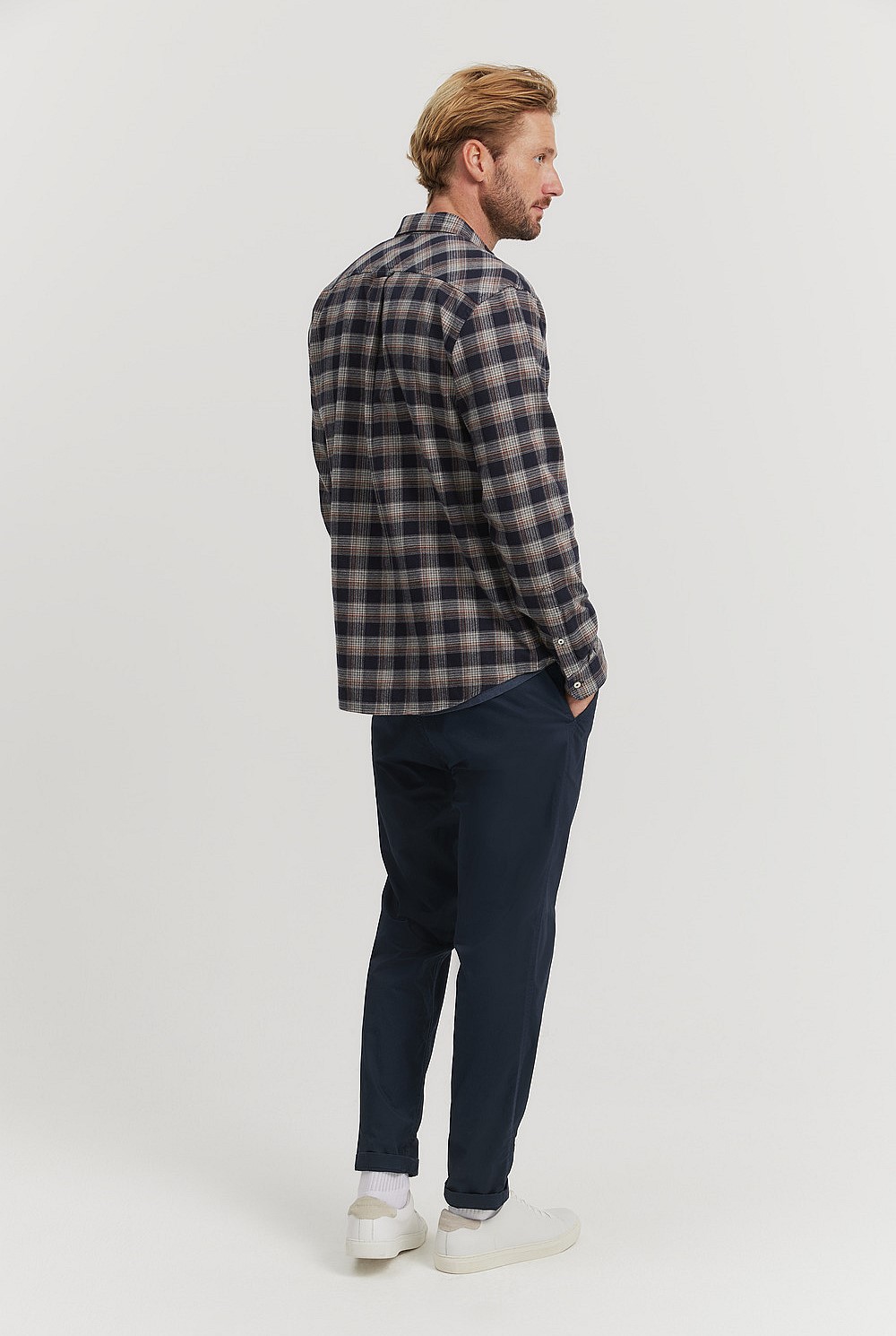 Regular Fit Flannel Check Shirt