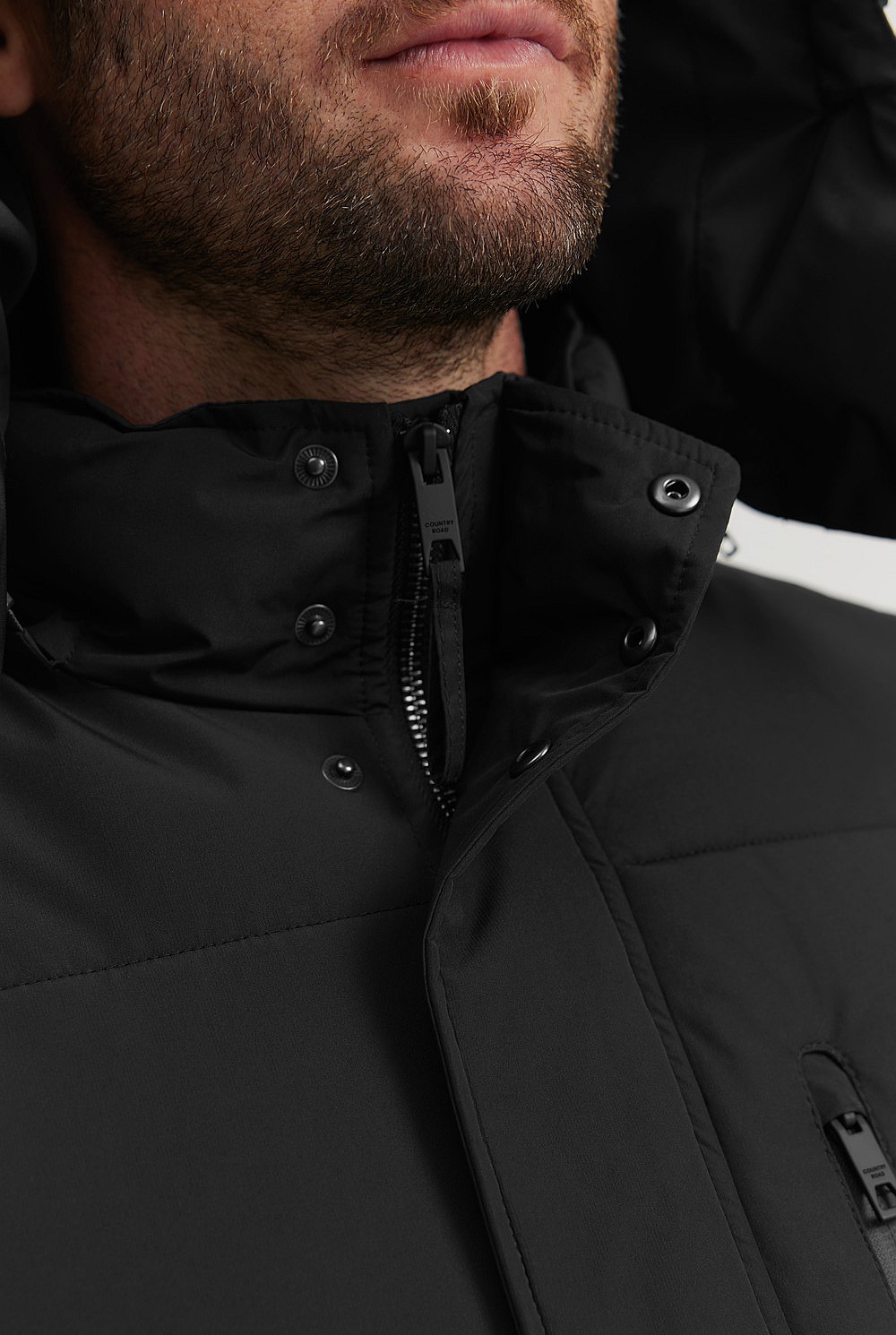 Polyester Quilted Parka