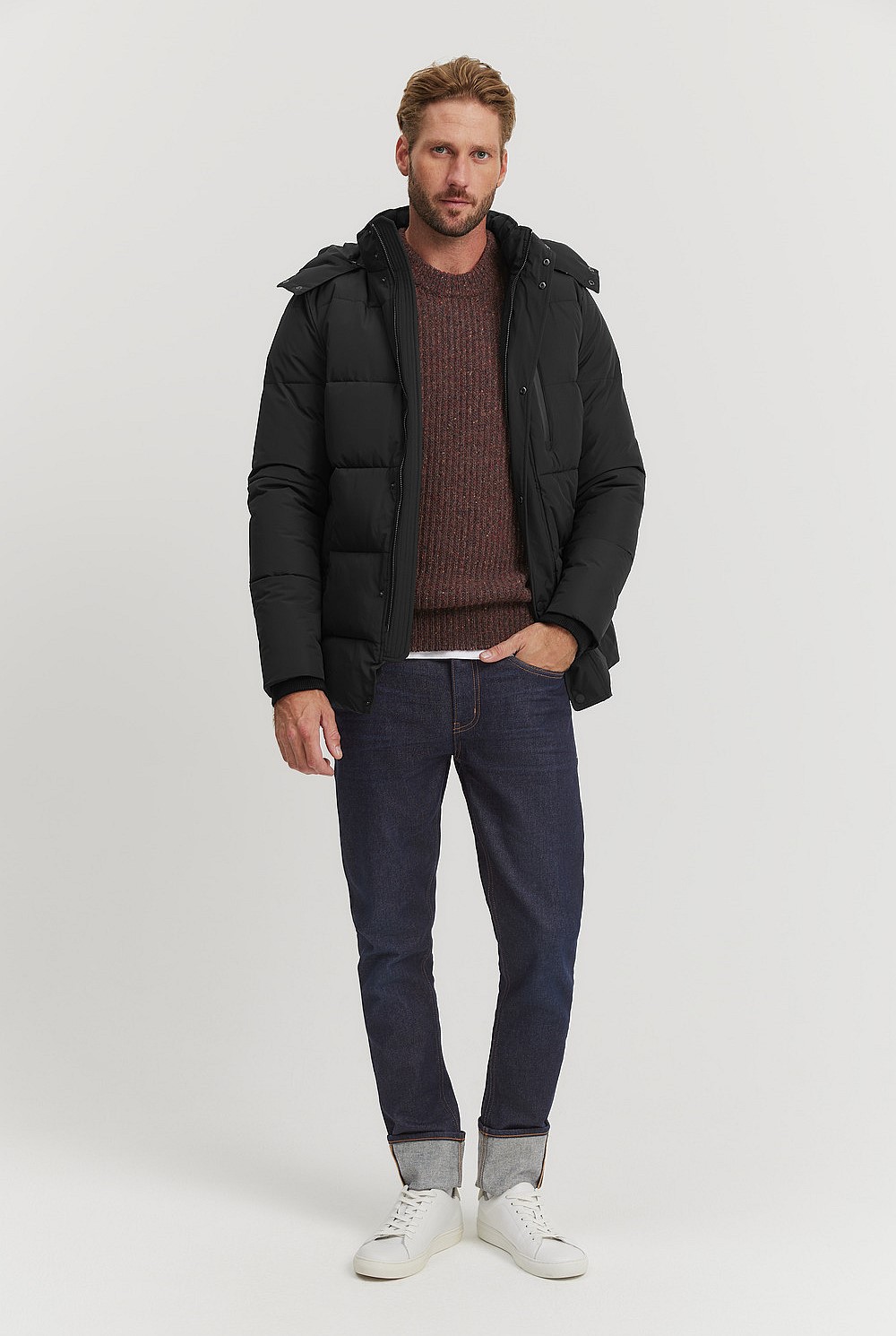Polyester Quilted Parka