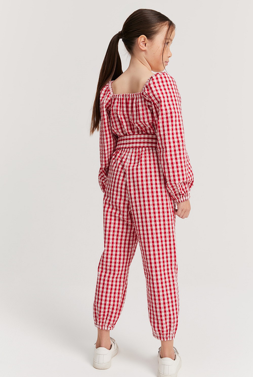 Gingham Jumpsuit