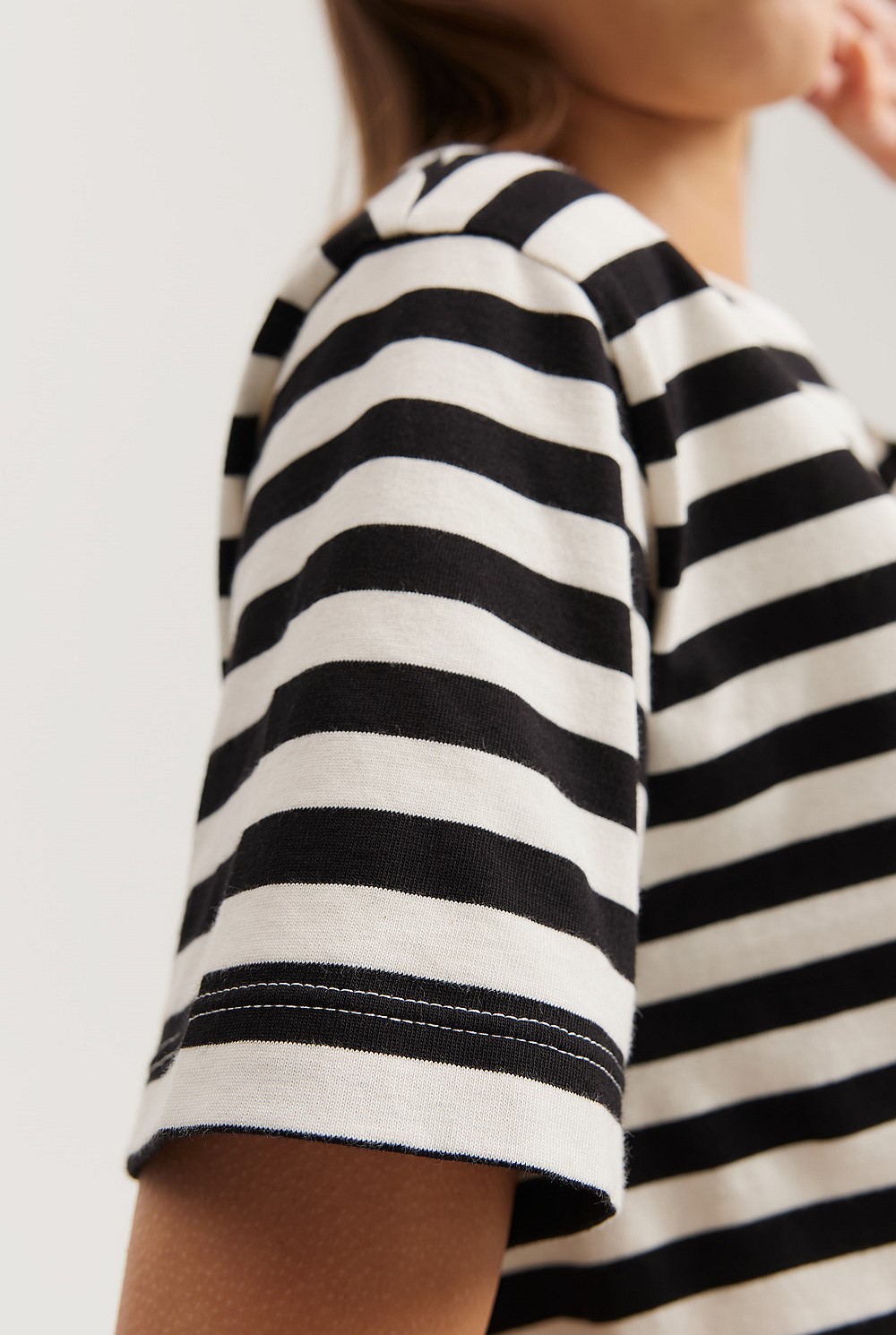 Australian Made Stripe T-Shirt