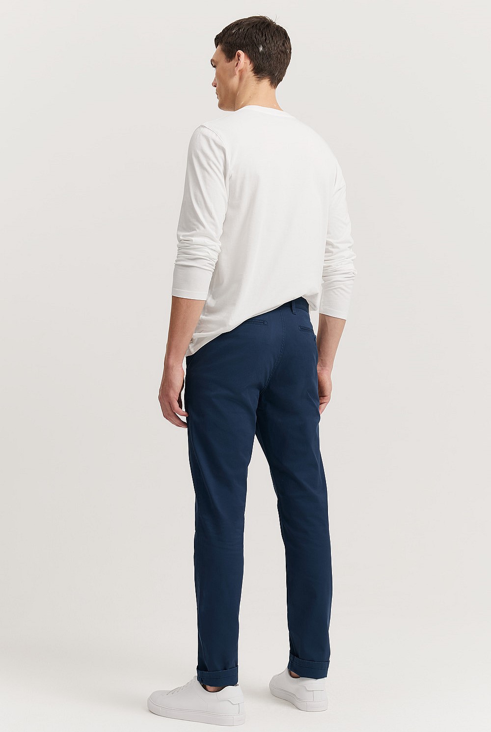 Verified Australian Cotton Tapered Fit Stretch Chino