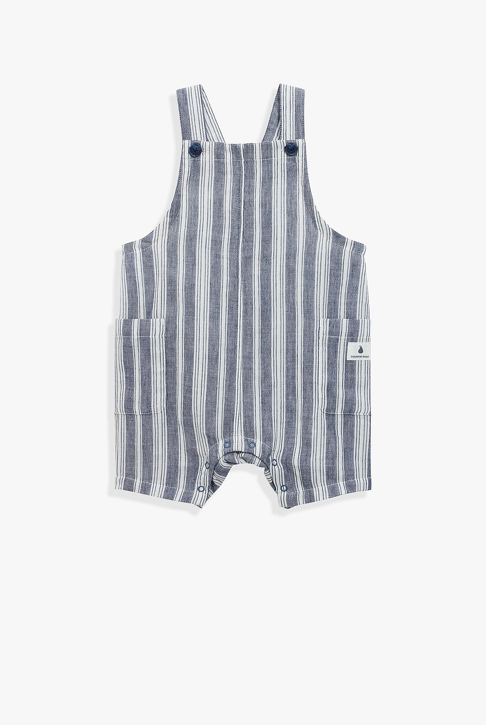 Organically Grown Cotton Textured Overall
