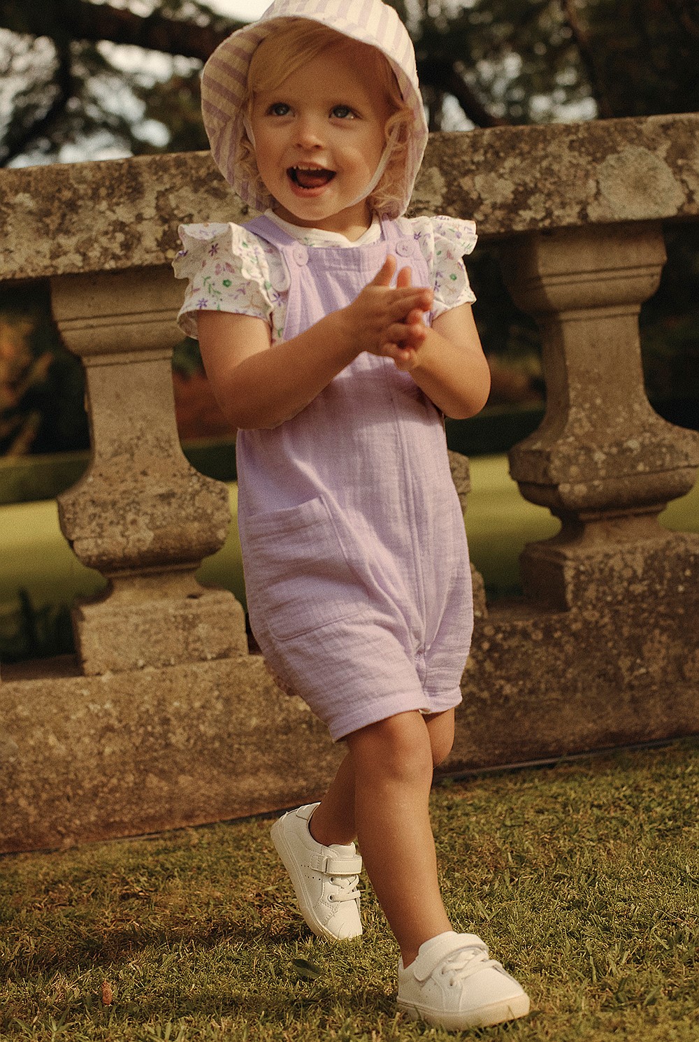 Organically Grown Cotton Textured Overall