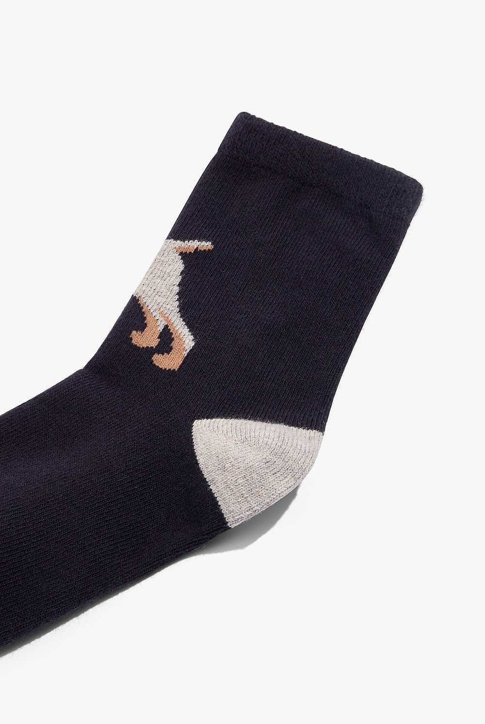 Organically Grown Cotton Blend Dog Sock