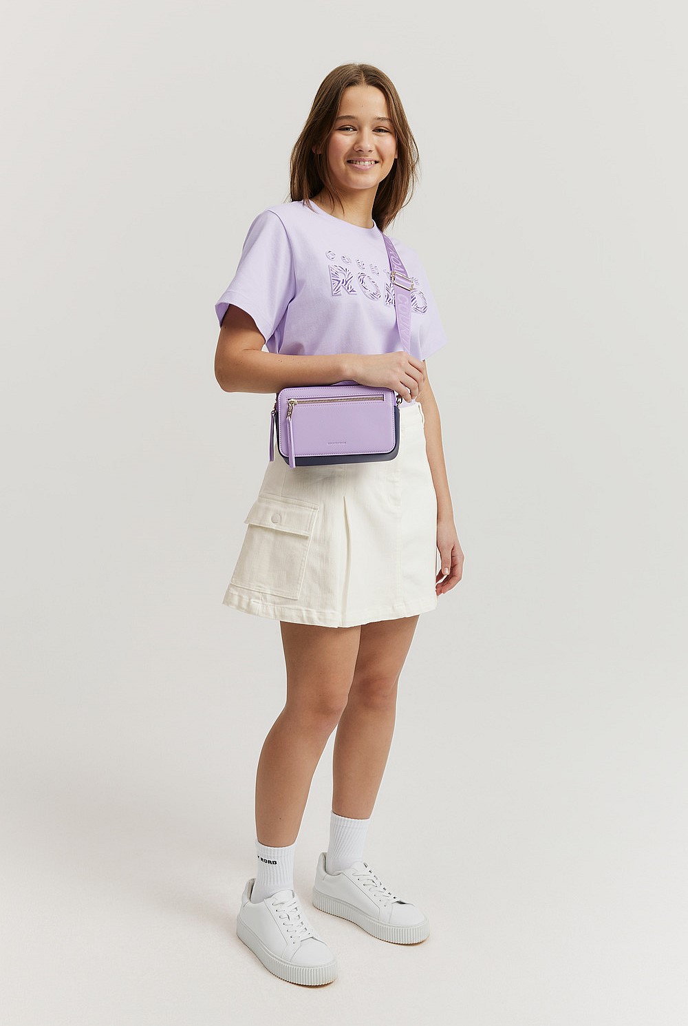 Teen Utility Pleat Skirt