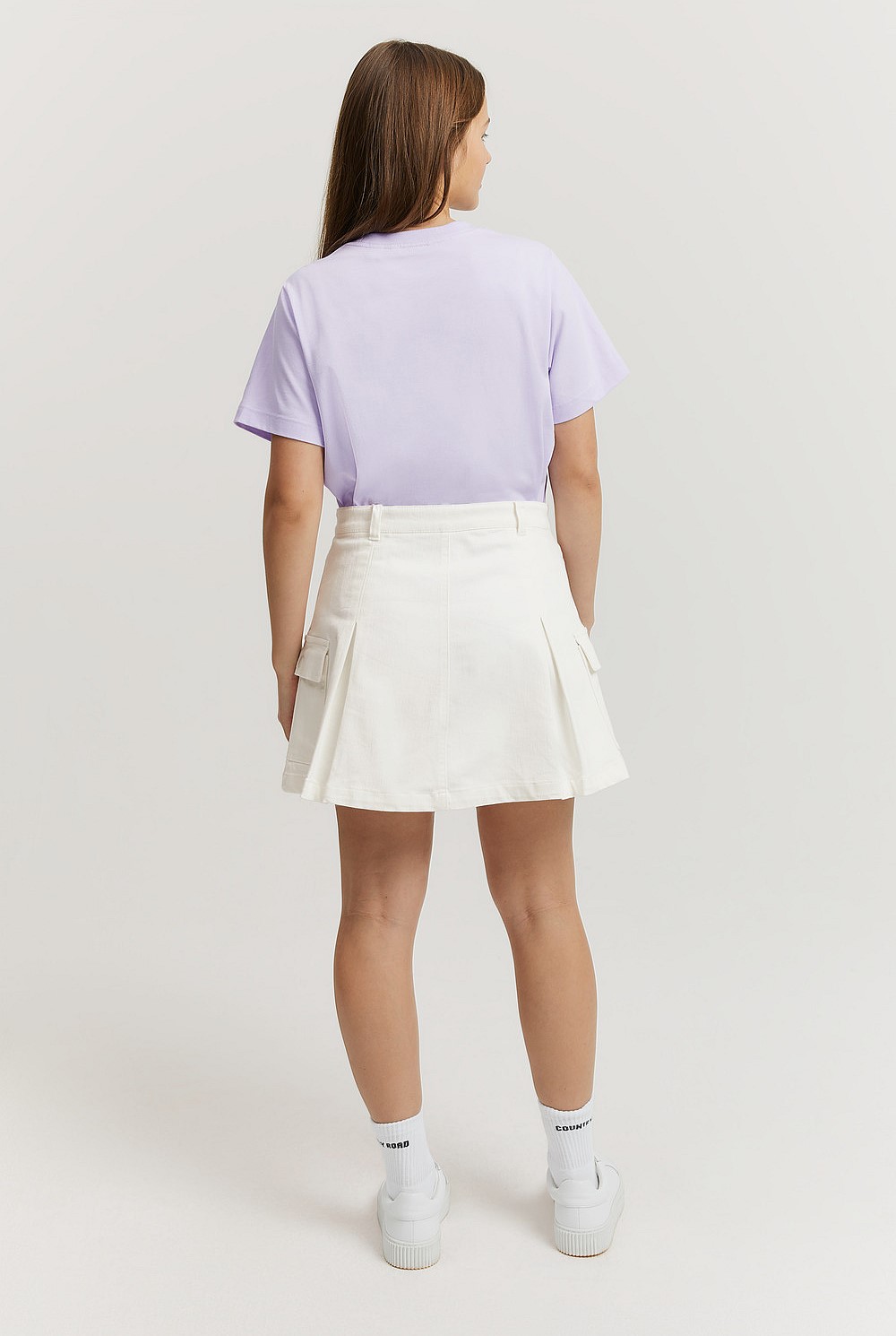 Teen Utility Pleat Skirt