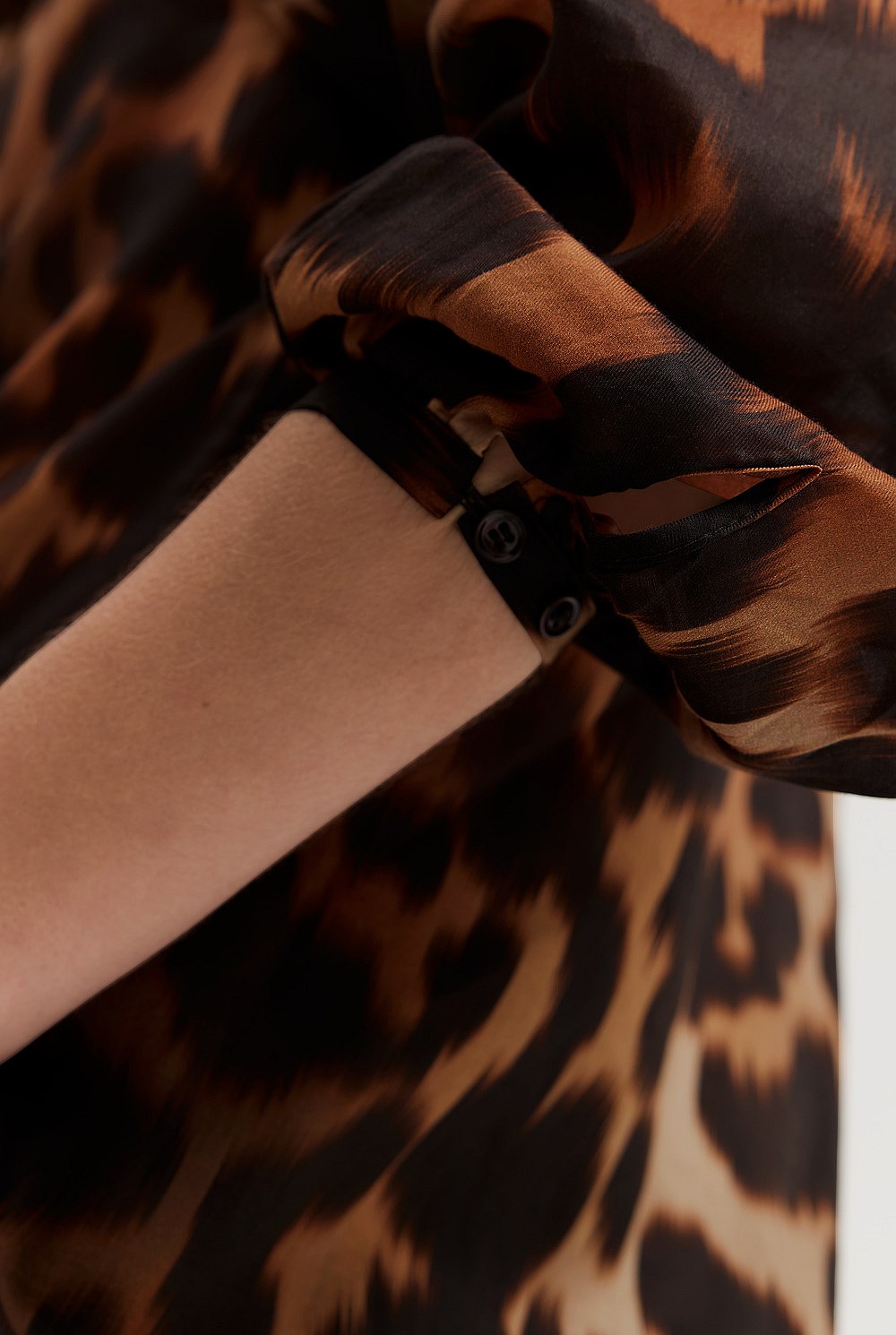 Print Button-Through Shirt