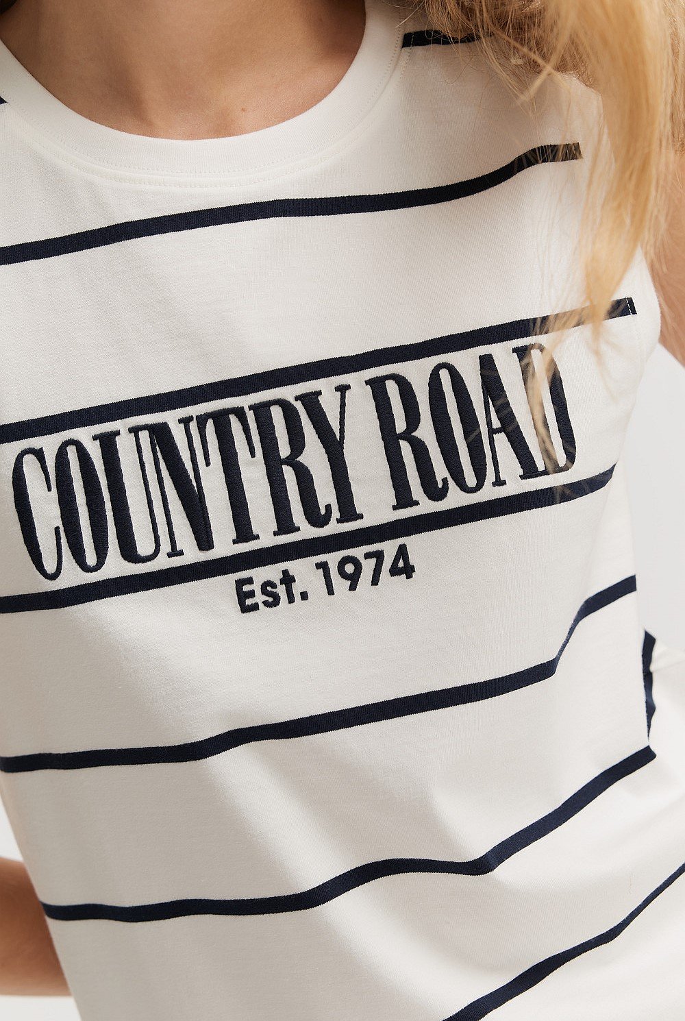 Australian Cotton Stripe Heritage Tank