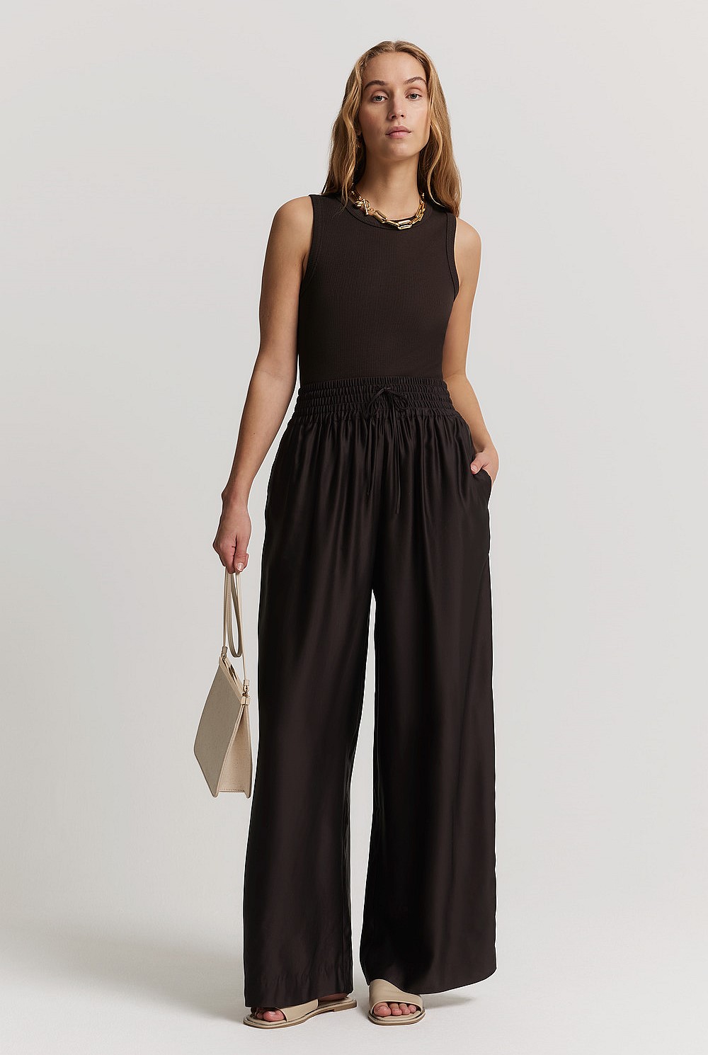 Multi-Channel Palazzo Pant