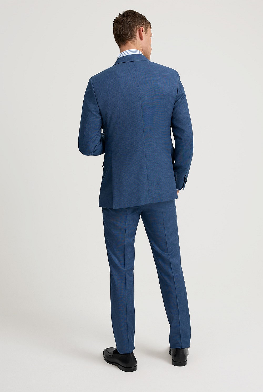 Regular Fit Textured Travel Jacket