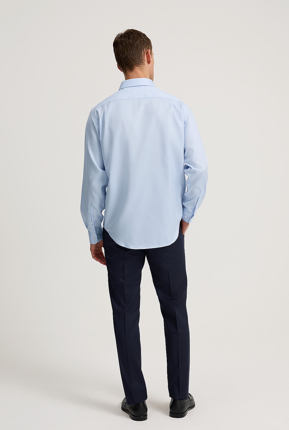 Regular Fit Textured Travel Shirt