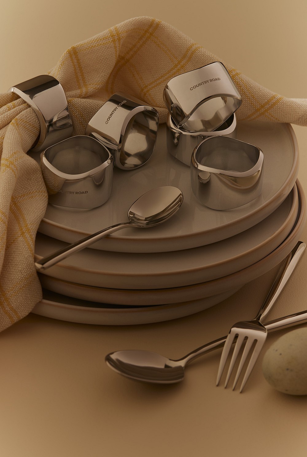 Henty Napkin Ring Set of 4