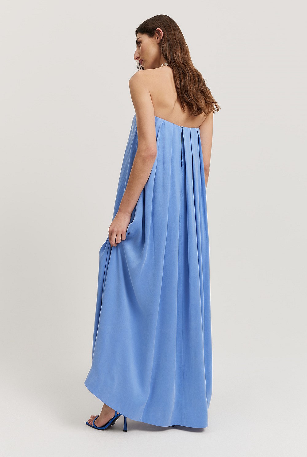 Strapless Fluid Dress