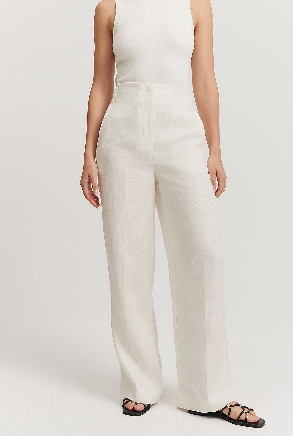 Linen Yarn Dyed Pant