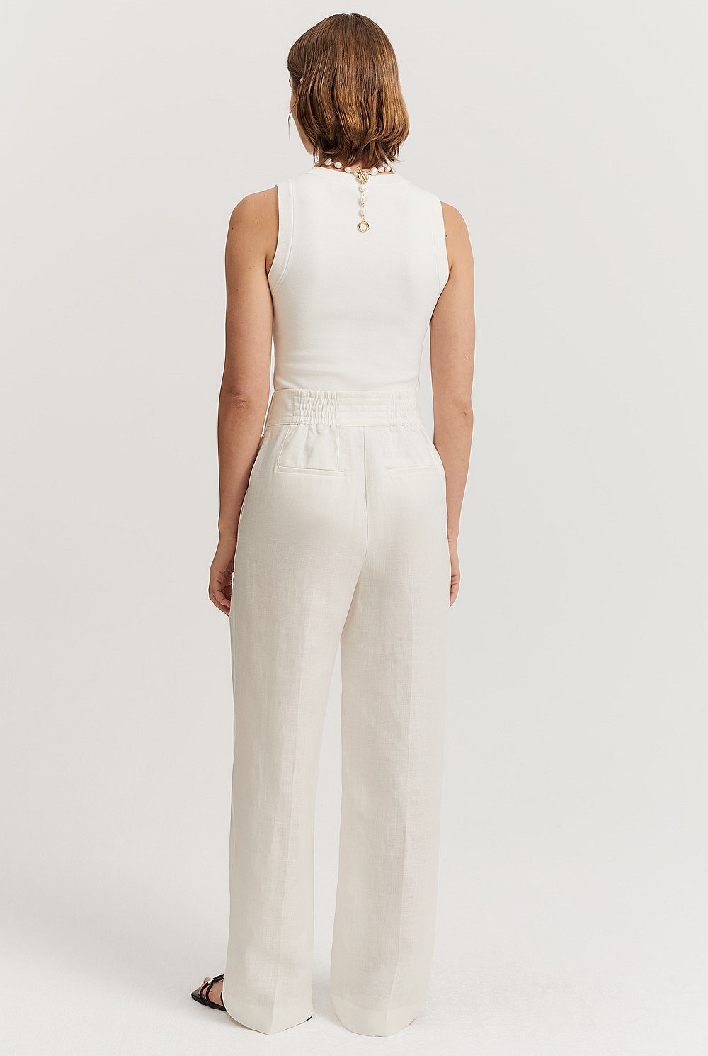 Linen Yarn Dyed Pant