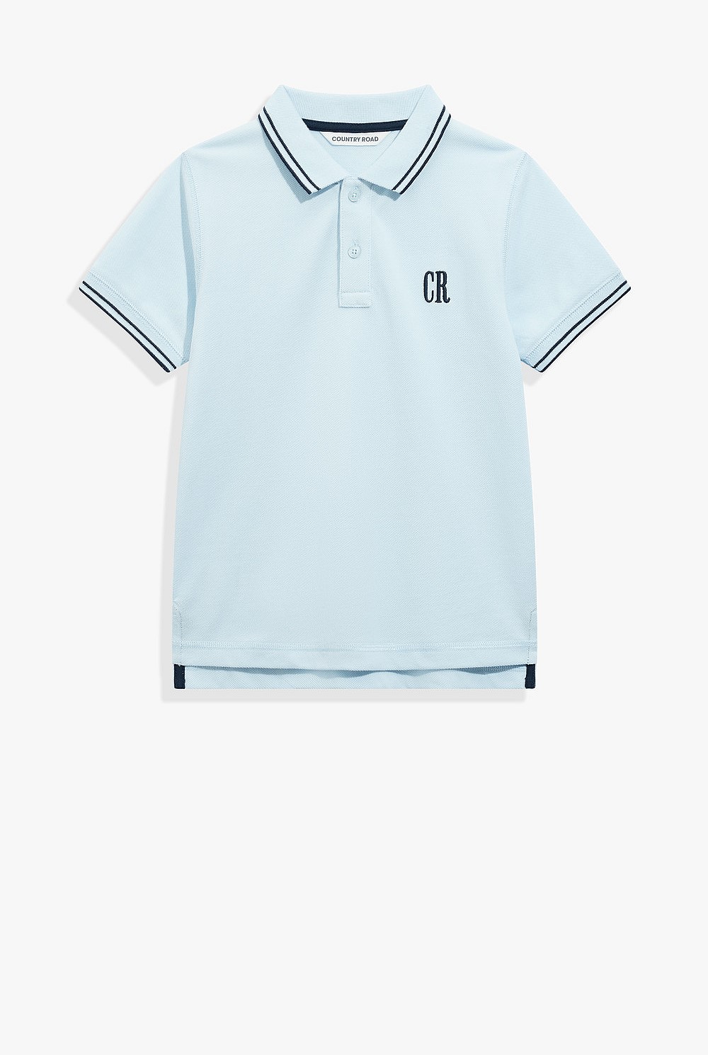 Organically Grown Cotton Logo Polo Shirt