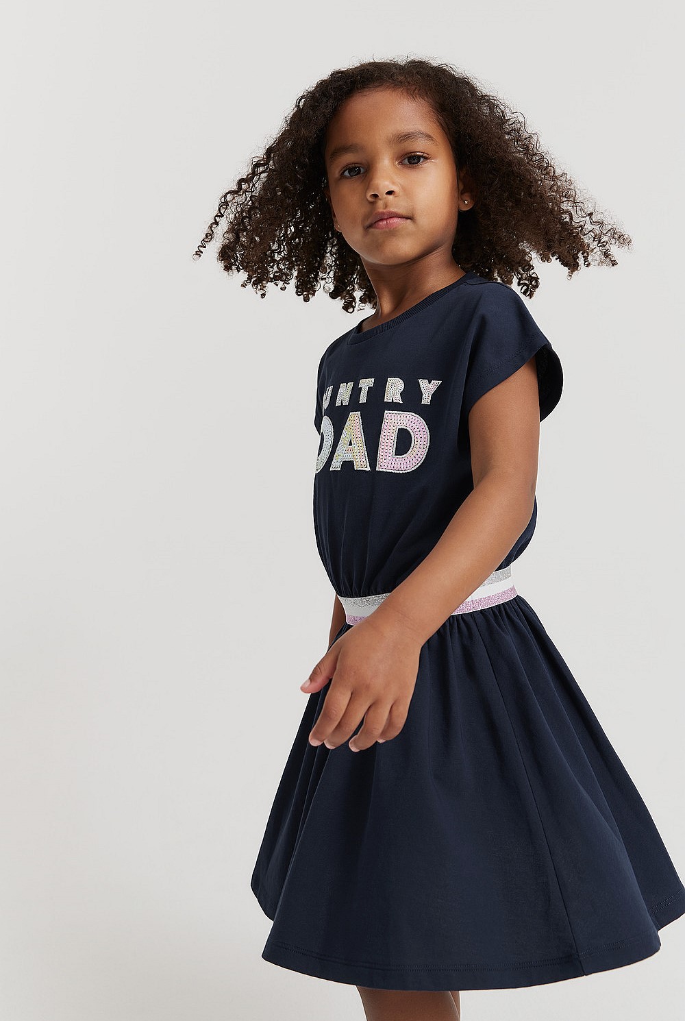 Organically Grown Cotton Logo T-Shirt Dress