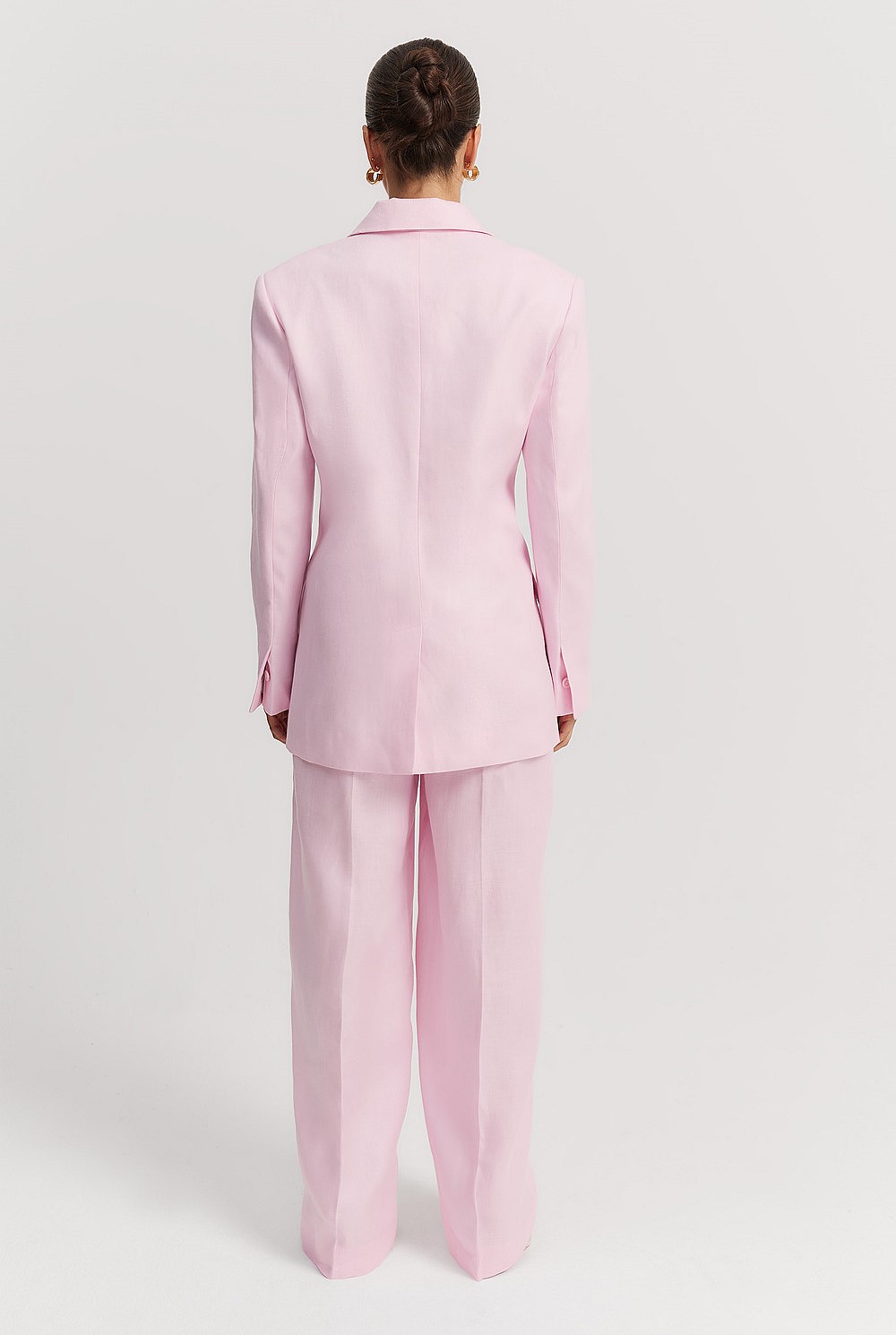 Organically Grown Linen Yarn Dyed Blazer