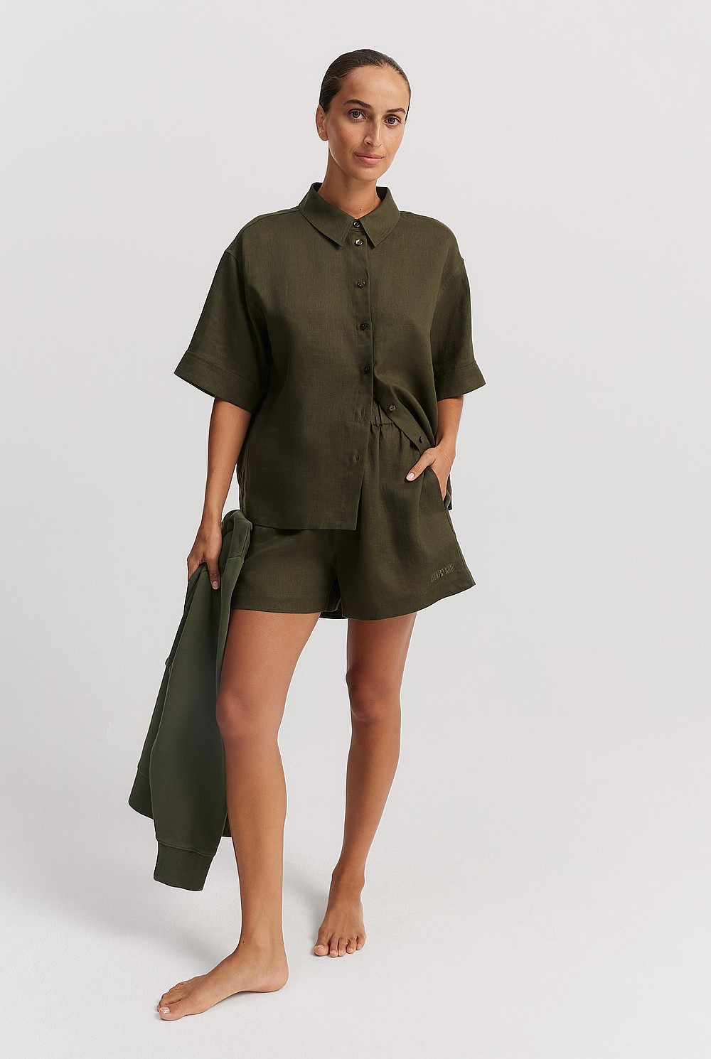 Organically Grown Linen Lounge Set