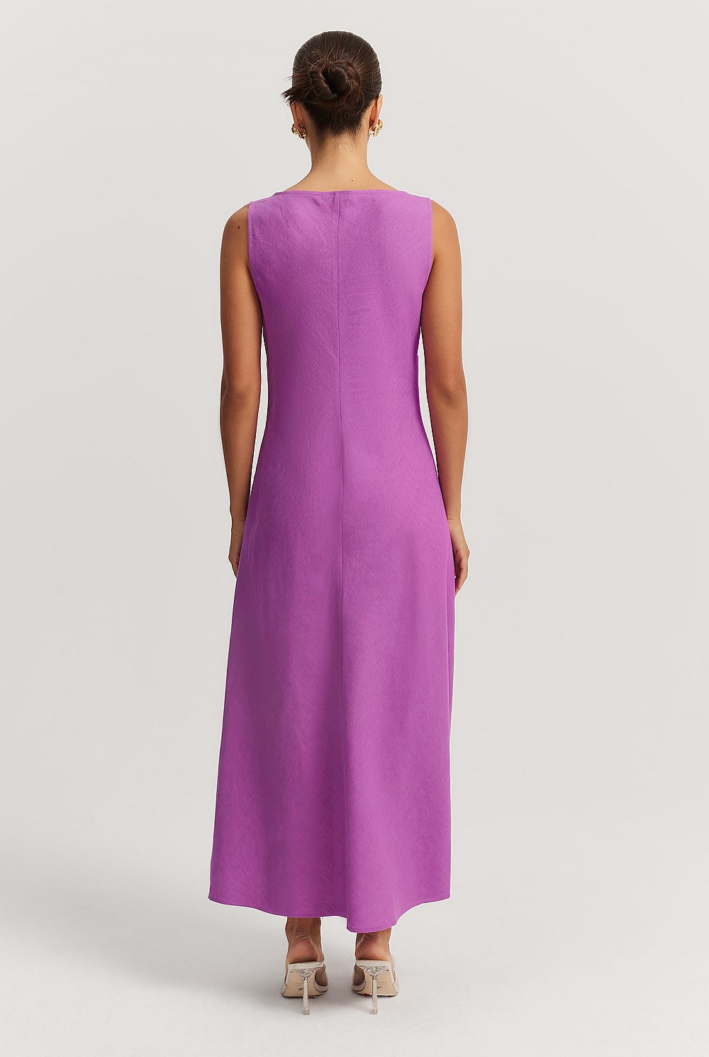 Organically Grown Linen Bias Dress