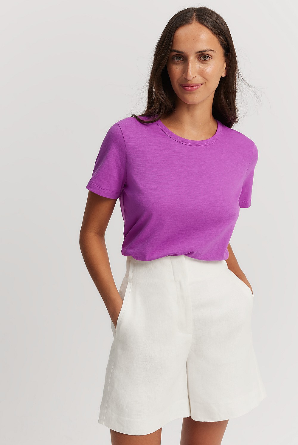 Australian Cotton Slub Short Sleeve T-Shirt