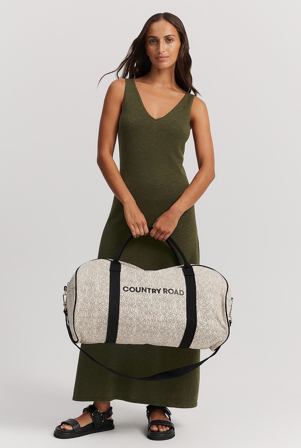 Australian Cotton Outline Logo Tote